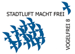 offizielles Logo Stadtluft macht frei - Vogelfrei 8